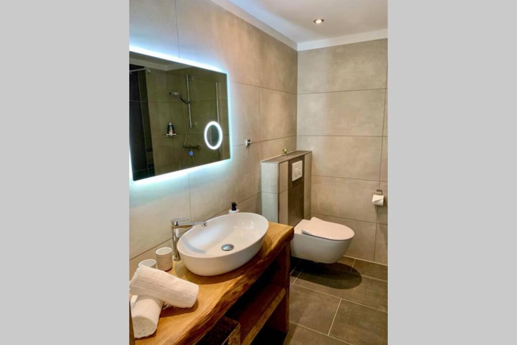 Wustewohlde Neue Ruhige Ferienwohnung Am Wald מראה חיצוני תמונה